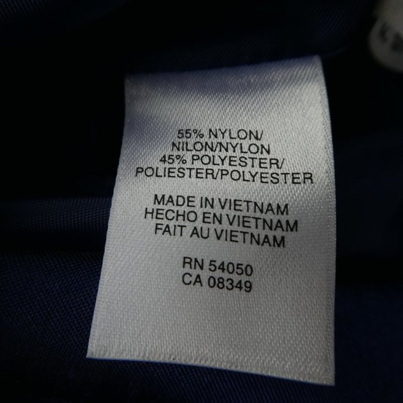 Jones New York Dress Cobalt Blue Taffeta Illusion Fit Flare Pleated Tie Lined M - Picture 9 of 10